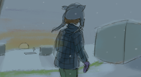 childhood snow